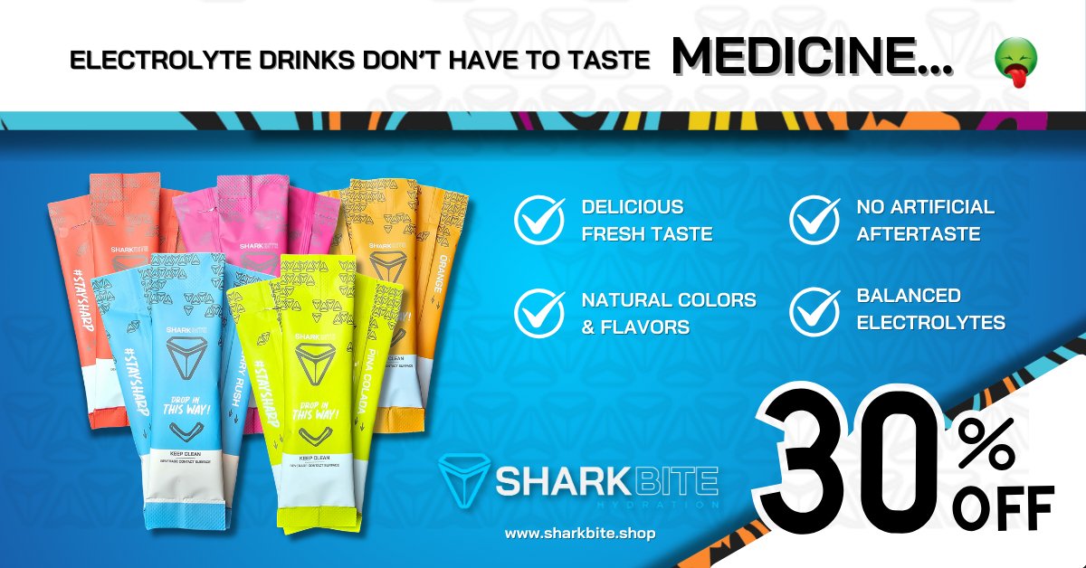 Dive into Refreshment: Introducing SHARKBITE HYDRATION’s Amazing Drinks! - SHARKBITE HYDRATION