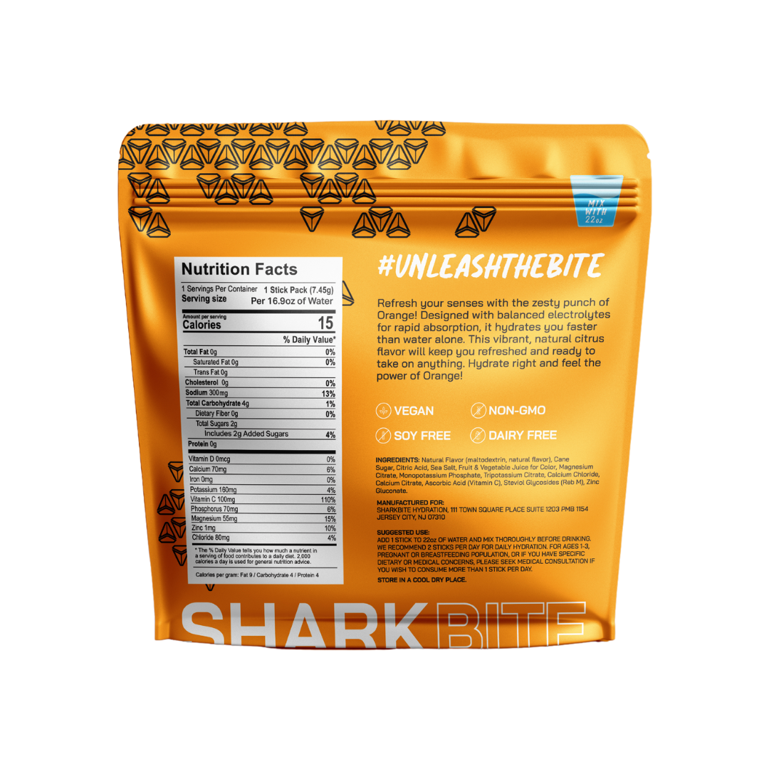 ORANGE Electrolyte Powder - 24 sticks