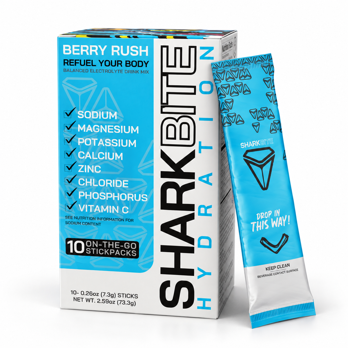 Berry Rush 10-Stick Bite Box