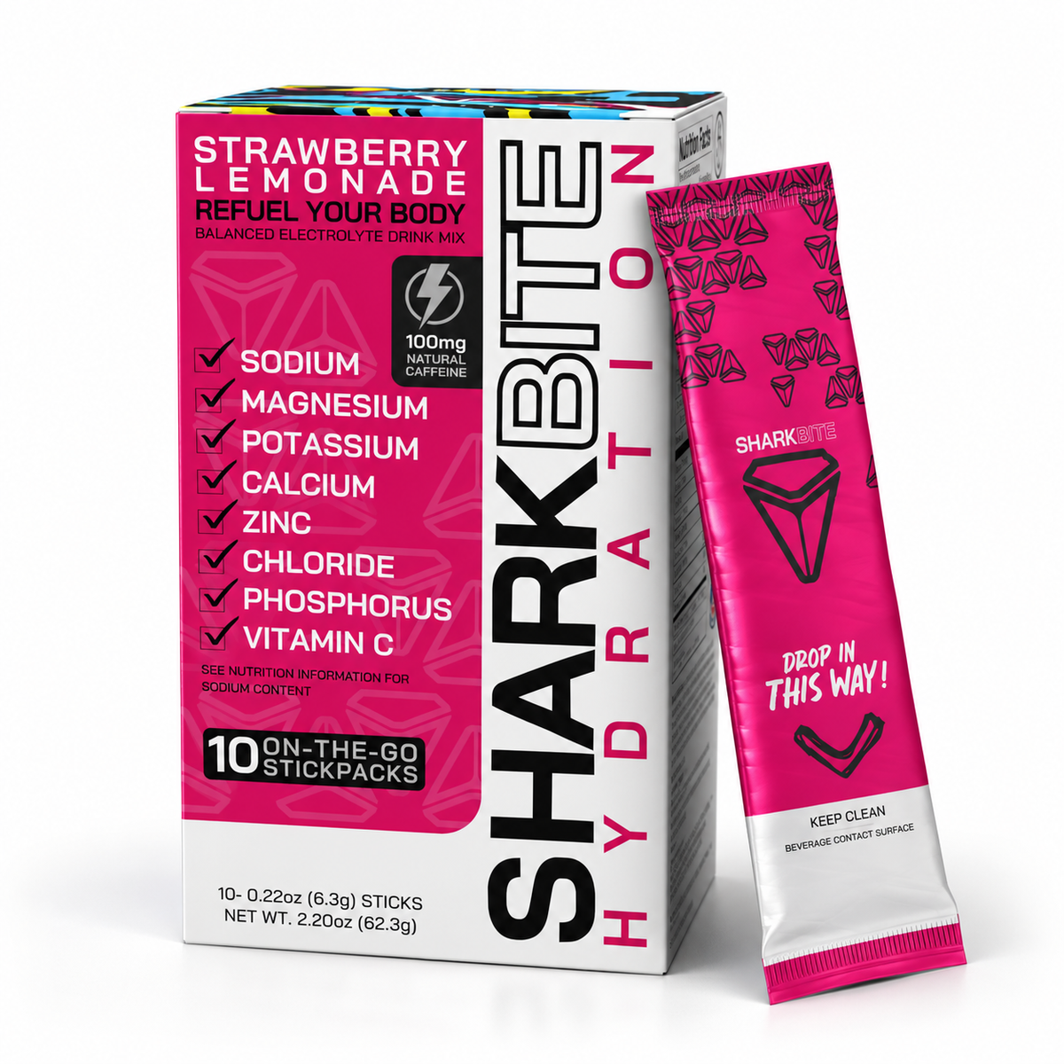 Strawberry Lemonade 10-Stick Bite Box