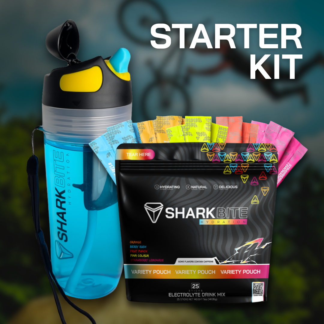 Hydration Starter Kit – Bottle + 25 Stick Variety Pouch