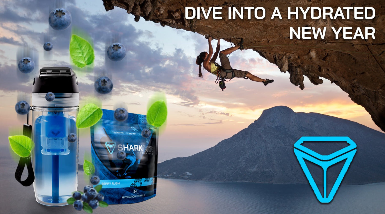 Dive into a Hydrated New Year with Sharkbite Hydration - SHARKBITE HYDRATION