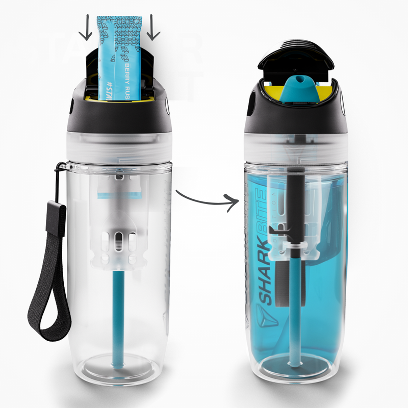 Auto-Open Stickpack Hydration Bottle - 22oz - Tritan