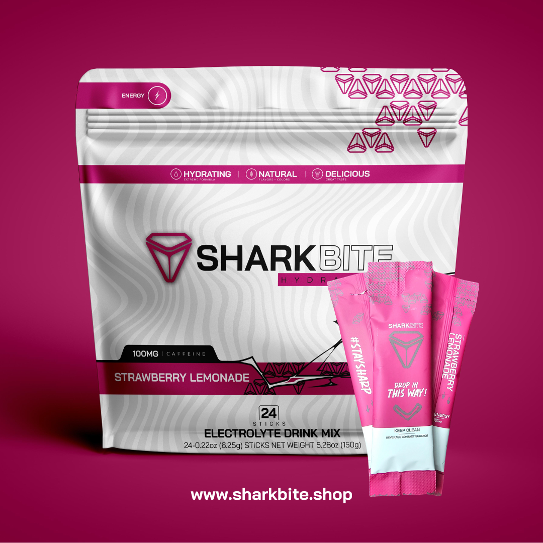Strawberry Lemonade Electrolyte Powder - 24 sticks